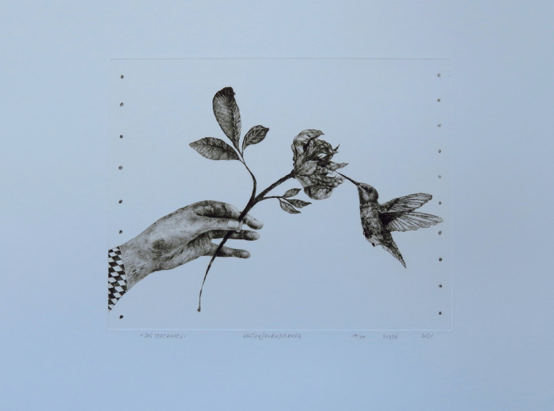 Jūratė Slyžė tapytas paveikslas Pasitikėjimas, Gėlės , paveikslai internetu