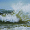 Povilas Dirgėla tapytas paveikslas Nuotaika 7, Jūros , paveikslai internetu