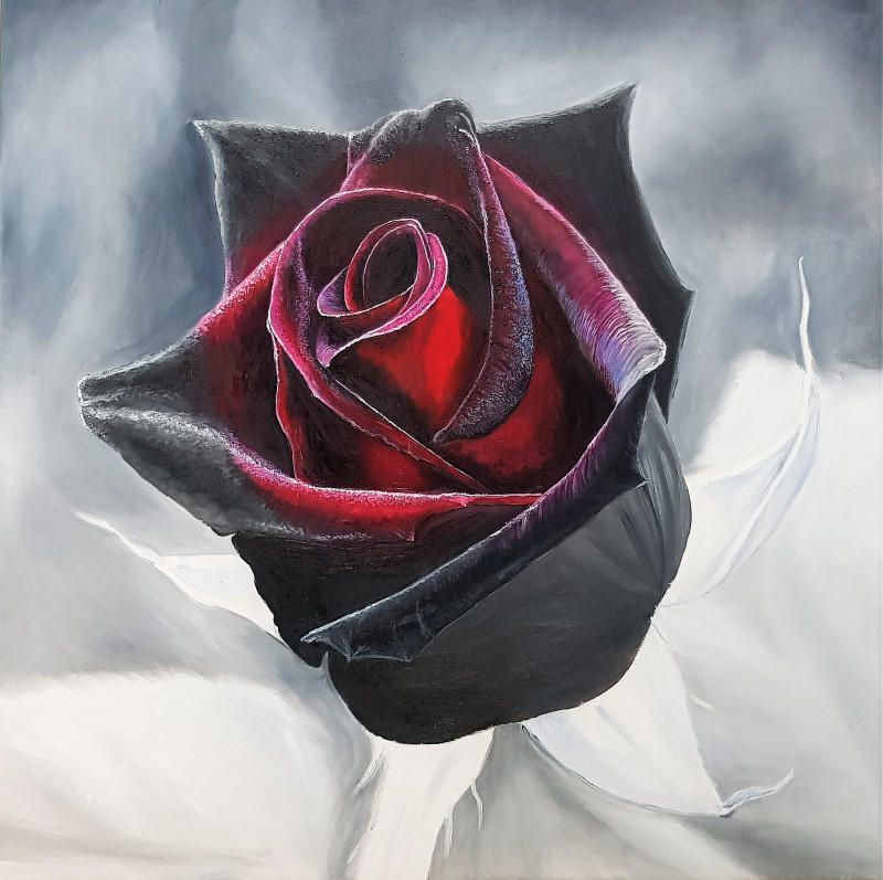 Mantas Naulickas tapytas paveikslas Reda, Gėlės , paveikslai internetu