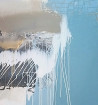 Dalia Kirkutienė tapytas paveikslas Du krantai, Abstrakti tapyba , paveikslai internetu