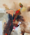 Virginijus Tamošiūnas tapytas paveikslas Garden Tango, Abstrakti tapyba , paveikslai internetu