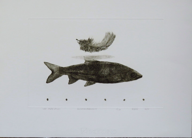 Jūratė Slyžė tapytas paveikslas Odė tylai, Animalistiniai paveikslai , paveikslai internetu