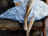 Serghei Ghetiu tapytas paveikslas A PORTRAIT OF THE BALLERINA GIRL, Šokis - Muzika , paveikslai internetu