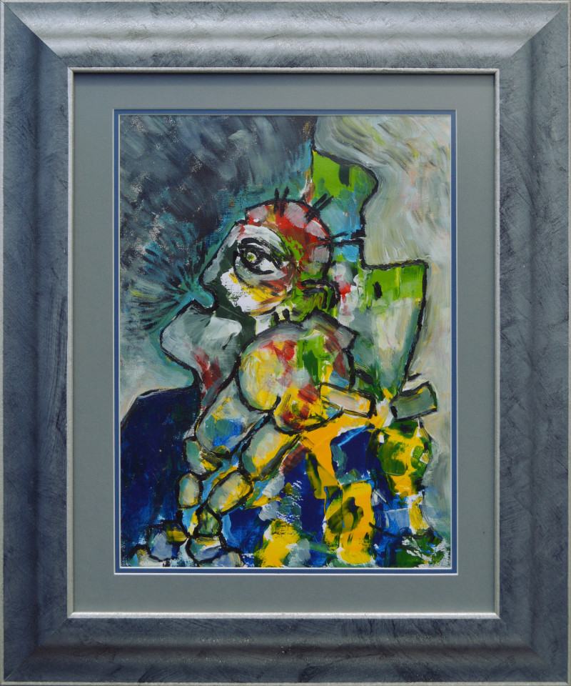 Agota Bričkutė tapytas paveikslas Triguba tapatybė, Išlaisvinta fantazija , paveikslai internetu