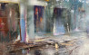 Alvydas Venslauskas tapytas paveikslas Aš pamenu tą vakarą, Urbanistinė tapyba , paveikslai internetu