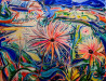 Arvydas Martinaitis tapytas paveikslas Sode, Gėlės , paveikslai internetu