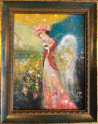 Genutė Burbaitė tapytas paveikslas Angelas, Angelų kolekcija , paveikslai internetu