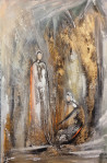 Violeta Jarašiūnienė tapytas paveikslas Pirmokas, Ramybe dvelkiantys , paveikslai internetu