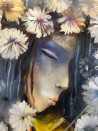 Alvydas Venslauskas tapytas paveikslas Šviesios mintys, Moters grožis , paveikslai internetu
