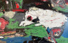 Vilius-Ksaveras Slavinskas tapytas paveikslas Susitikimas, Abstrakti tapyba , paveikslai internetu