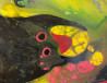 Vilius-Ksaveras Slavinskas tapytas paveikslas Naujos pažintys, Abstrakti tapyba , paveikslai internetu