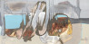 Alma Karalevičienė tapytas paveikslas Aukso rūmai, Abstrakti tapyba , paveikslai internetu