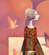 Aurika tapytas paveikslas Obuoliukai, Išlaisvinta fantazija , paveikslai internetu
