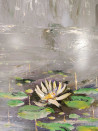 Alvydas Venslauskas tapytas paveikslas Vandens lelijos, Gėlių kalba , paveikslai internetu
