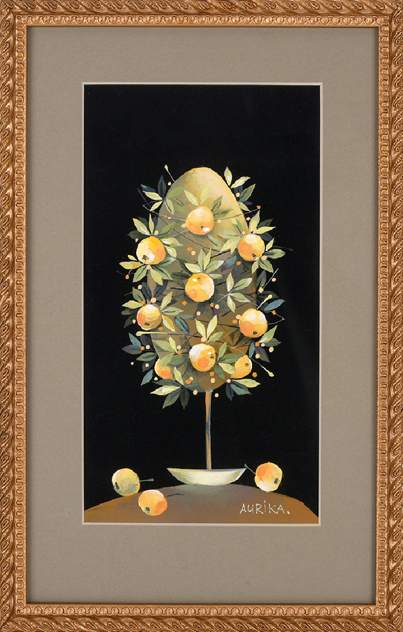 Aurika tapytas paveikslas Rojaus obuoliukai 2, Ramybe dvelkiantys , paveikslai internetu