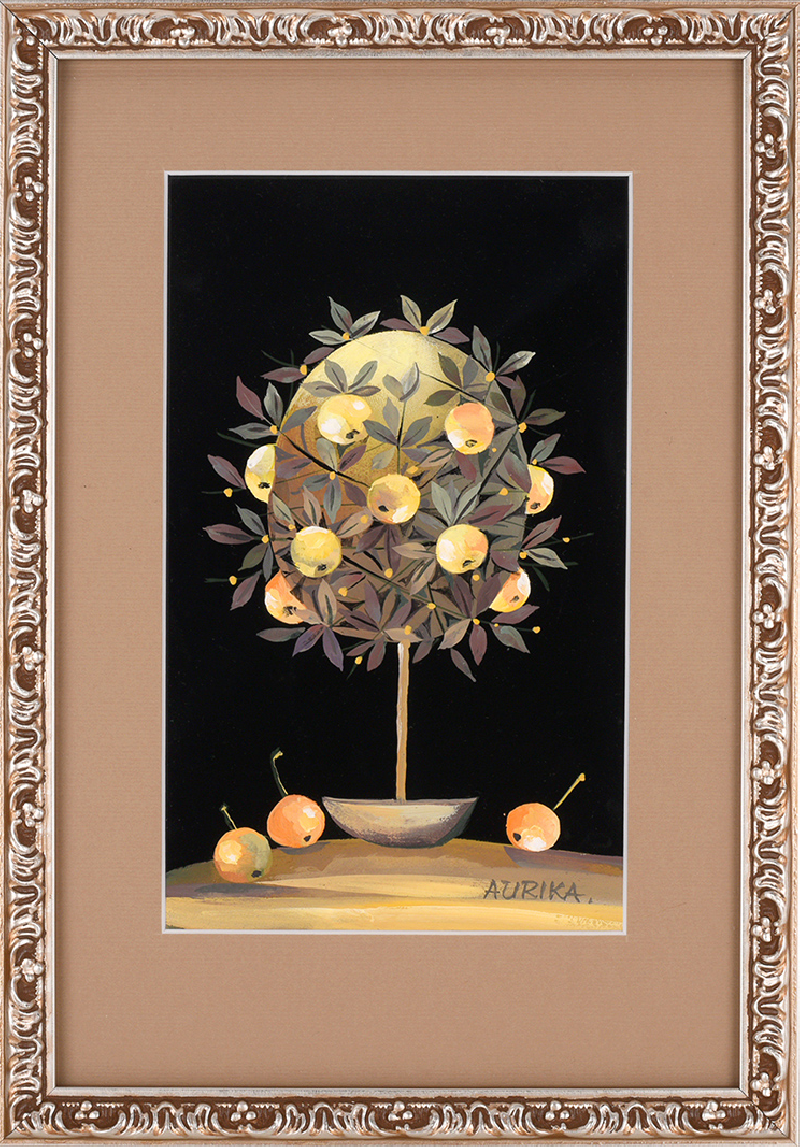 Aurika tapytas paveikslas Rojaus obuoliukai 3, Fantastiniai paveikslai , paveikslai internetu