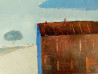 Kęstutis Jauniškis tapytas paveikslas Žiemos etiudas 2, Meno kolekcionieriams , paveikslai internetu