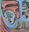 Agota Bričkutė tapytas paveikslas Nuojauta, Fantastiniai paveikslai , paveikslai internetu