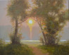 Balance original painting by Rimantas Virbickas. Landscapes