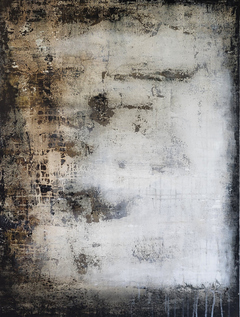Egidijus Dapšas tapytas paveikslas Destrukcija, Abstrakti tapyba , paveikslai internetu