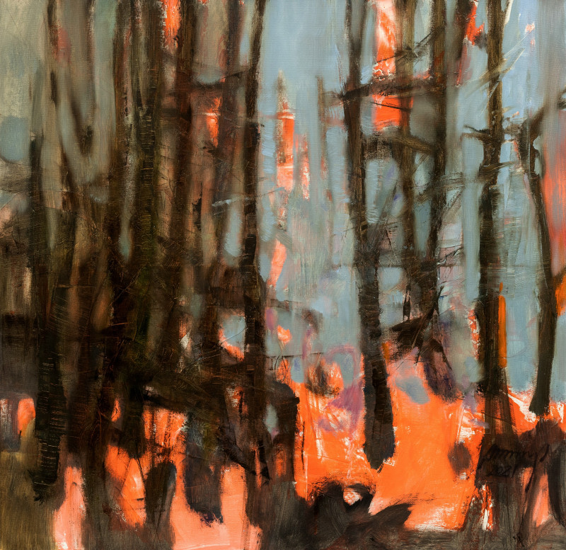 Ramūnas Dagys tapytas paveikslas Kamienai, Abstrakti tapyba , paveikslai internetu