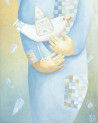 Asta Keraitienė tapytas paveikslas Angelas, Sakralinis , paveikslai internetu