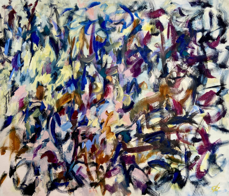 Junija Galejeva tapytas paveikslas Scherzo, Abstrakti tapyba , paveikslai internetu