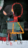 Rytas Jurgelis tapytas paveikslas Balta palangė. Figūros, Abstrakti tapyba , paveikslai internetu