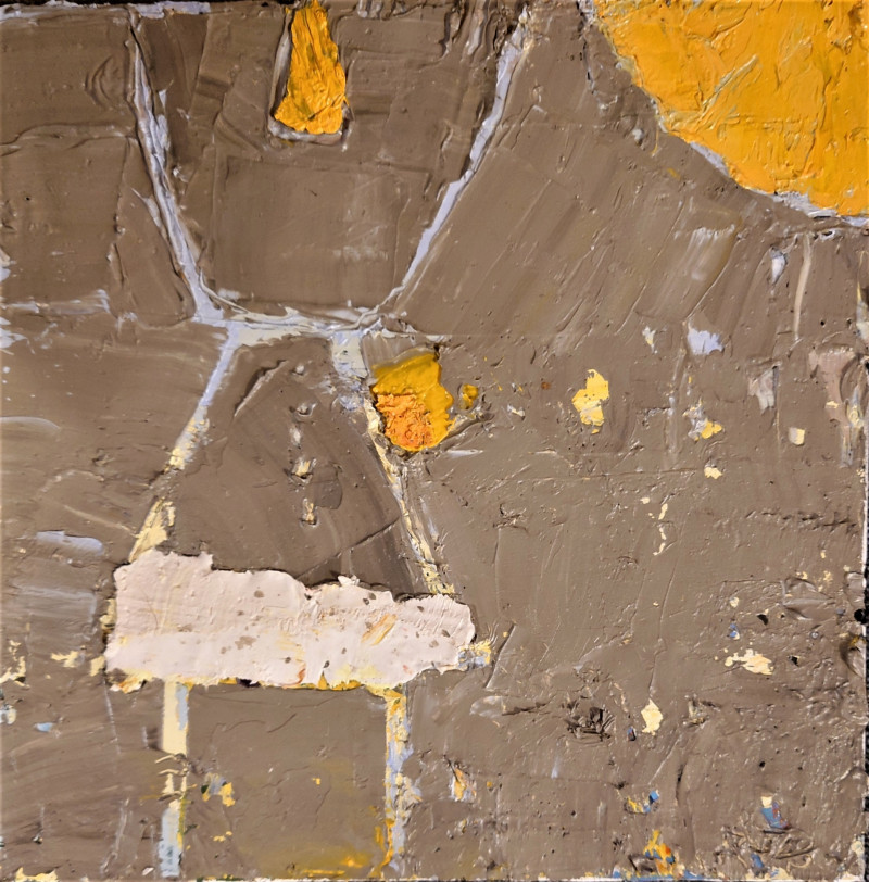 Rytas Jurgelis tapytas paveikslas Mergaitė ir saulė, Abstrakti tapyba , paveikslai internetu