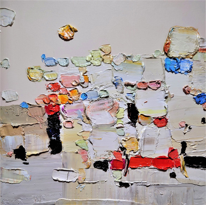 Rytas Jurgelis tapytas paveikslas Balta, Abstrakti tapyba , paveikslai internetu
