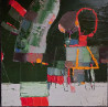 Rytas Jurgelis tapytas paveikslas Balta palangė. Figūros, Abstrakti tapyba , paveikslai internetu
