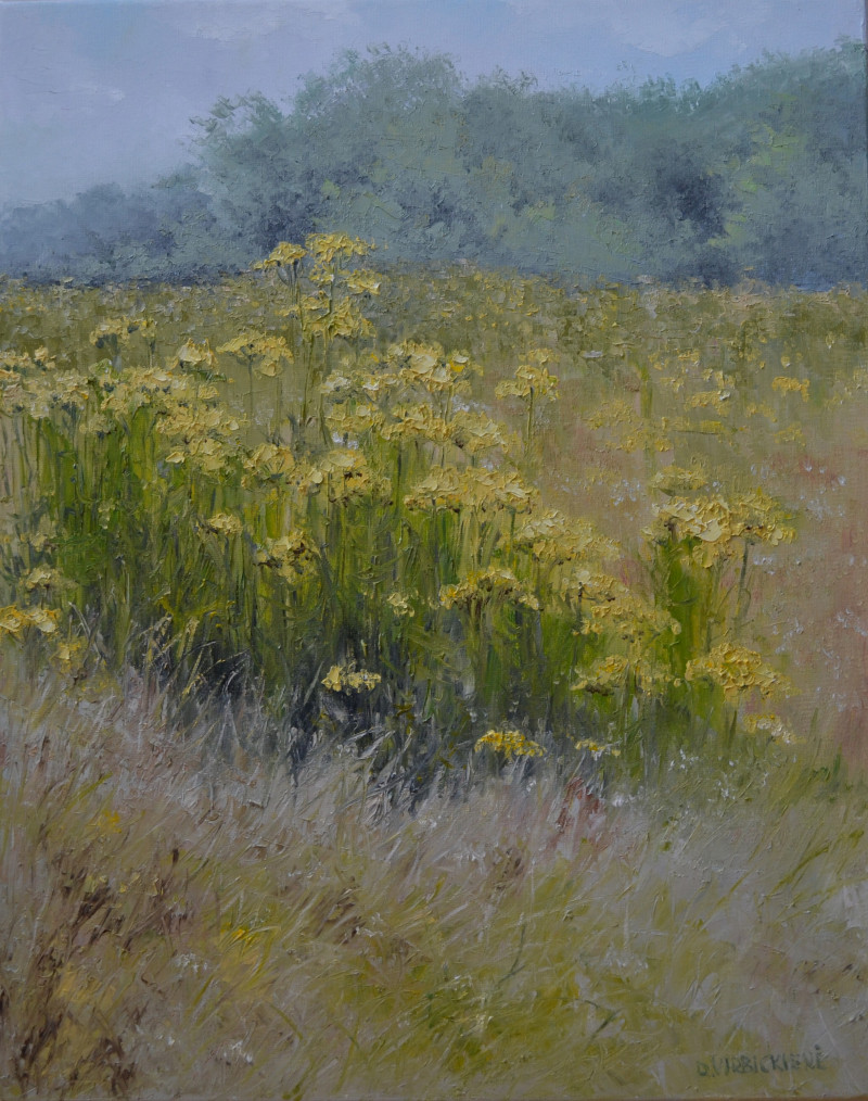 Bloomed 2 original painting by Danutė Virbickienė. Landscapes