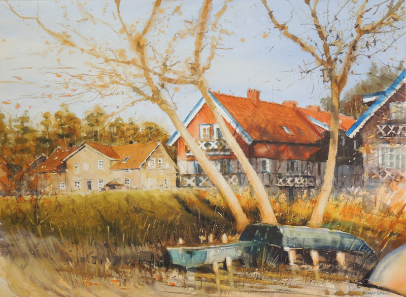 Neringa original painting by Sergiy Lysyy. Landscapes