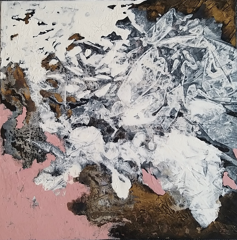 Dalia Kirkutienė tapytas paveikslas Vėjų rožė, Abstrakti tapyba , paveikslai internetu