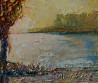 Simonas Gutauskas tapytas paveikslas Medžiai prie ežero, Peizažai , paveikslai internetu