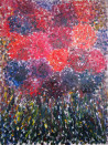 Aida Kačinskaitė tapytas paveikslas Gėlių laukas II, Gėlės , paveikslai internetu