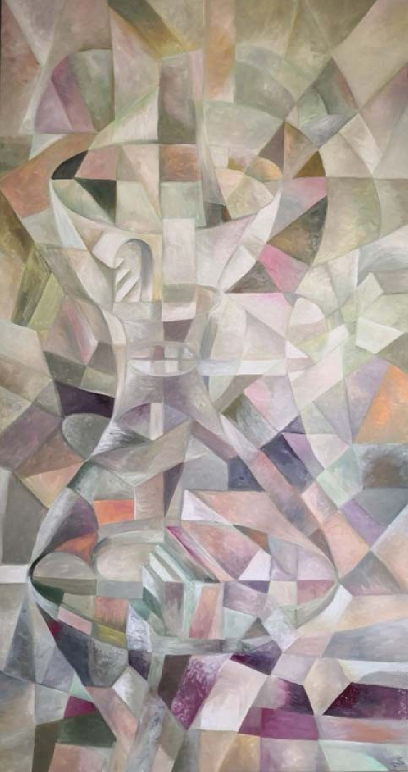 Simona Juškevičiūtė tapytas paveikslas Memento Mori 3, Abstrakti tapyba , paveikslai internetu