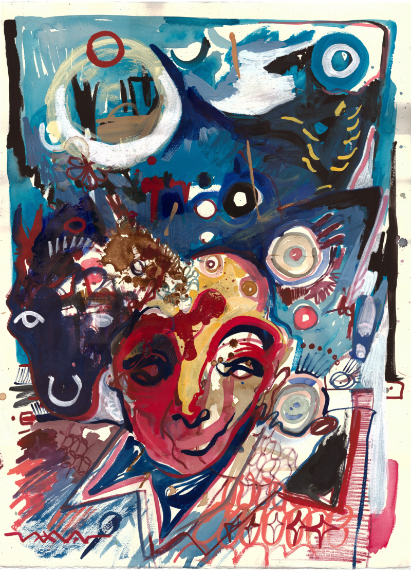 Martynas Pekarskas tapytas paveikslas Jautis, Jauni ir talentingi , paveikslai internetu