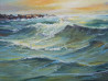Voldemaras Valius tapytas paveikslas Prie kranto, Jūros , paveikslai internetu
