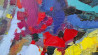 Ugnius Motiejūnas tapytas paveikslas Raibuliai, Abstrakti tapyba , paveikslai internetu