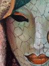 Sigita Paulauskienė tapytas paveikslas Kaukė, Miniatiūros - Maži darbai , paveikslai internetu