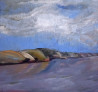 Fausta Kybartienė tapytas paveikslas Mirusios kopos. Pervalka, Peizažai , paveikslai internetu