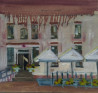Ana Marija Blažienė tapytas paveikslas Italijos karštis Panemunės pily, Urbanistinė tapyba , paveikslai internetu