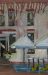 Ana Marija Blažienė tapytas paveikslas Italijos karštis Panemunės pily, Urbanistinė tapyba , paveikslai internetu