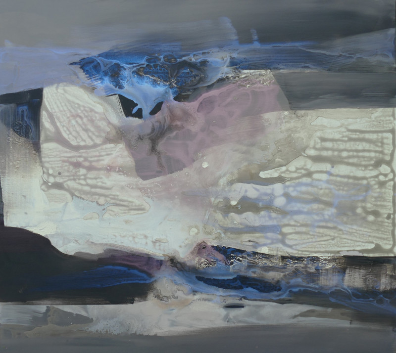 Rita Rimšienė tapytas paveikslas Rūko iliuzija , Abstrakti tapyba , paveikslai internetu