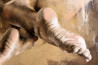 Jonas Kunickas tapytas paveikslas JK22 - 1115 Hipnozė, Aktas , paveikslai internetu