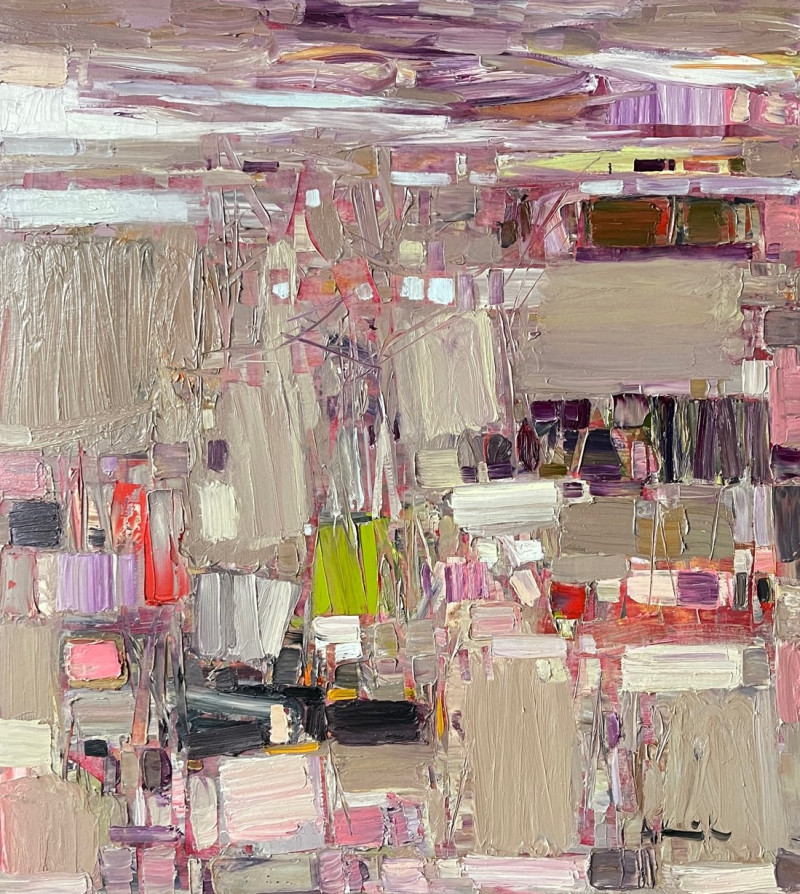 Arvydas Kašauskas tapytas paveikslas Kompozicija, Abstrakti tapyba , paveikslai internetu