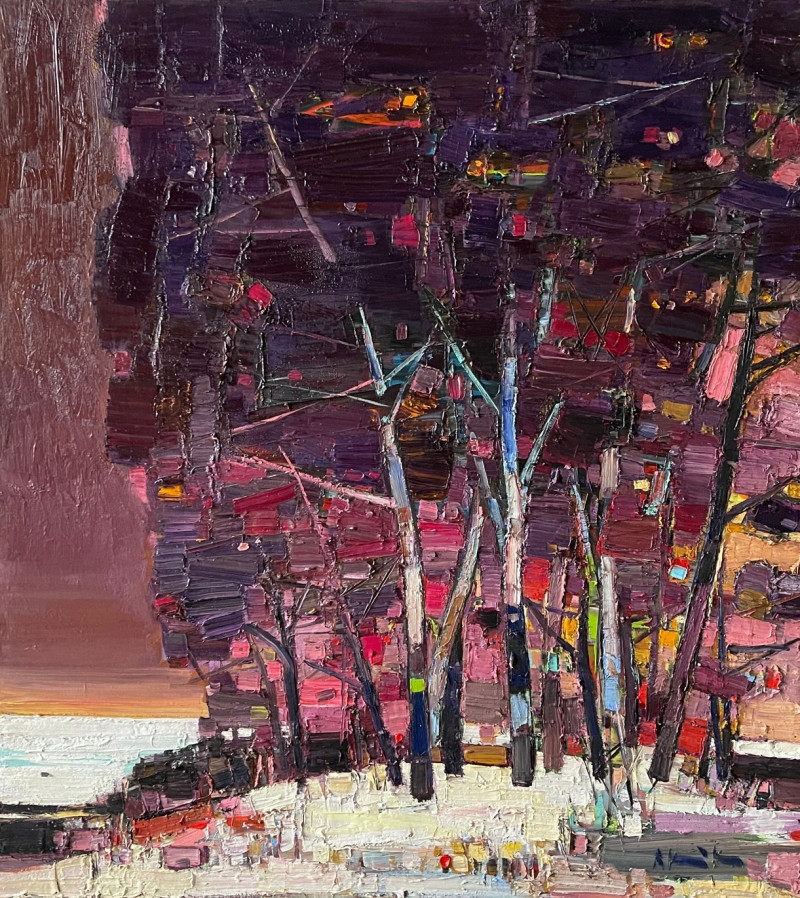Arvydas Kašauskas tapytas paveikslas Peizažas, Peizažai , paveikslai internetu