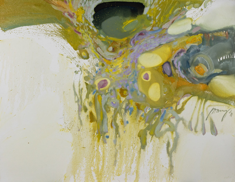Ramūnas Dagys tapytas paveikslas Medaus tėkmė, Abstrakti tapyba , paveikslai internetu