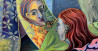 Agota Bričkutė tapytas paveikslas Pasibaigusio galiojimo laiko tapatybė, Fantastiniai paveikslai , paveikslai internetu